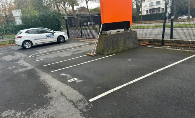 Nettoyage entreprise à Tourcoing : un parking impeccable !, Villeneuve-d'Ascq, Vitro'Clean